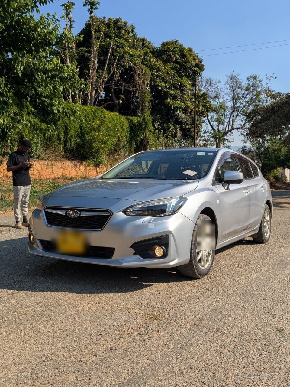 Subaru Impreza, silver